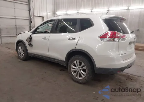 2015 Nissan Rogue S/Sl/Sv из США, поврежденный, VIN KNMAT2MV2FP520746